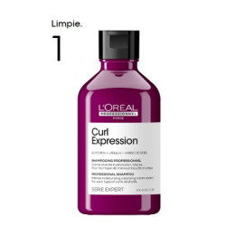 Champú crema limpiadora intensamente hidratante sin sulfatos.