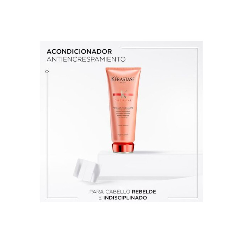 Acondicionador Fondant Fluidéaliste | Anti-Frizz y Brillo Profesional